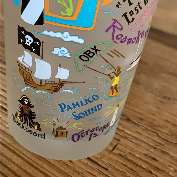 2 Catstudio whimsical Outer Banks, NC glasses - Picture 4 of 10